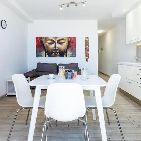 Cozy 228 Ocean View Terrace And Sea View Daire Costa Adeje
